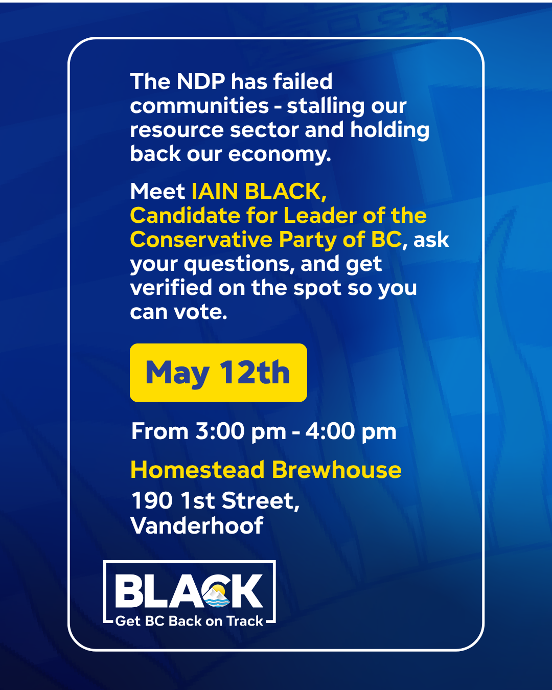A Conversation with Iain Black